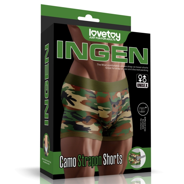Camo Strapon Shorts M/L