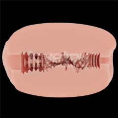 Slider Double-Ended Masturbator Vagina and Anus(Flesh)