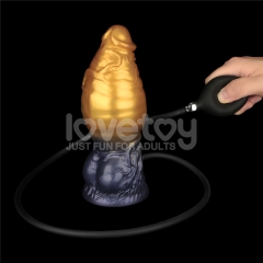 7.5'' Dual Density Silicone Inflatable Dildo