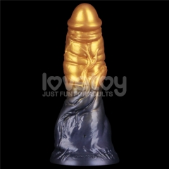 7.5'' Dual Density Silicone Inflatable Dildo