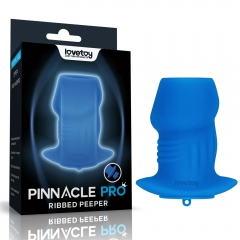 Ribbed Peeper Silicone Anal Plug