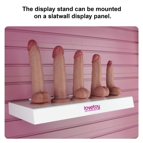 Dildo Display Stand (with 5 Cable Locks)